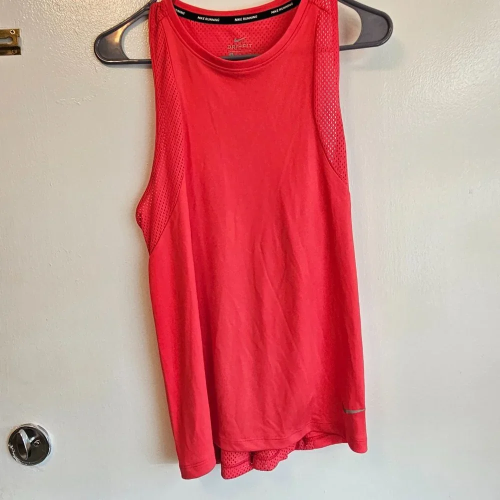 Nike Women's Coral Dri-Fit Tank Top Small - Picture 1 of 4